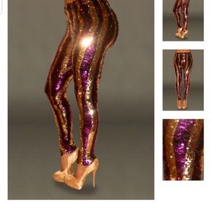 Angel Brinks sequin pants